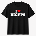 "I Love Biceps" Tee