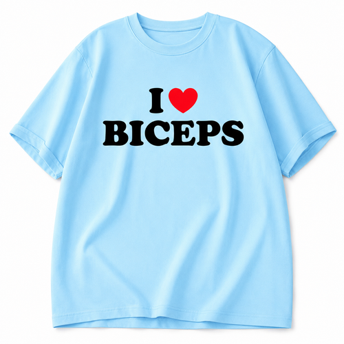 "I Love Biceps" Tee