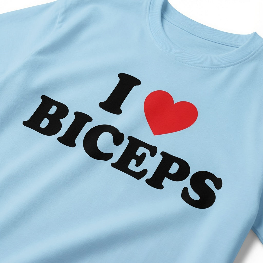 "I Love Biceps" Tee