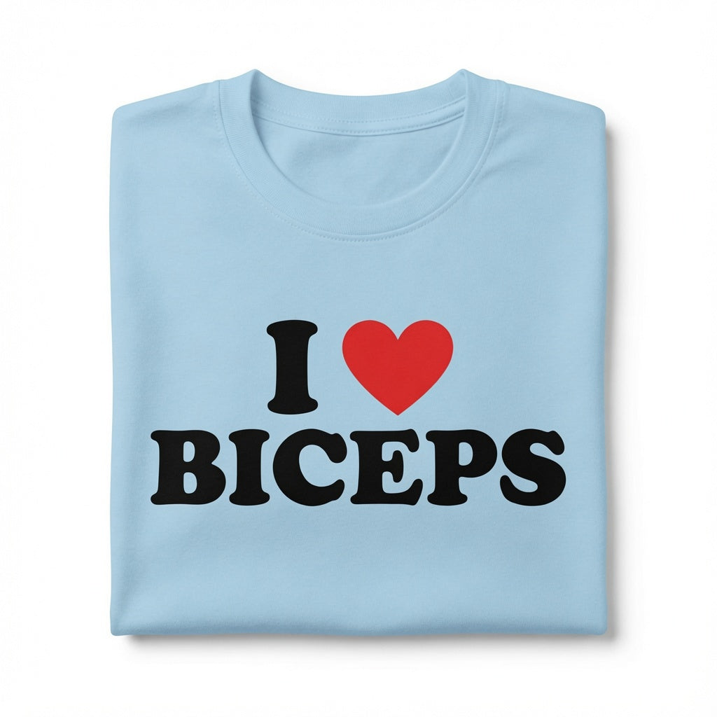 "I Love Biceps" Tee