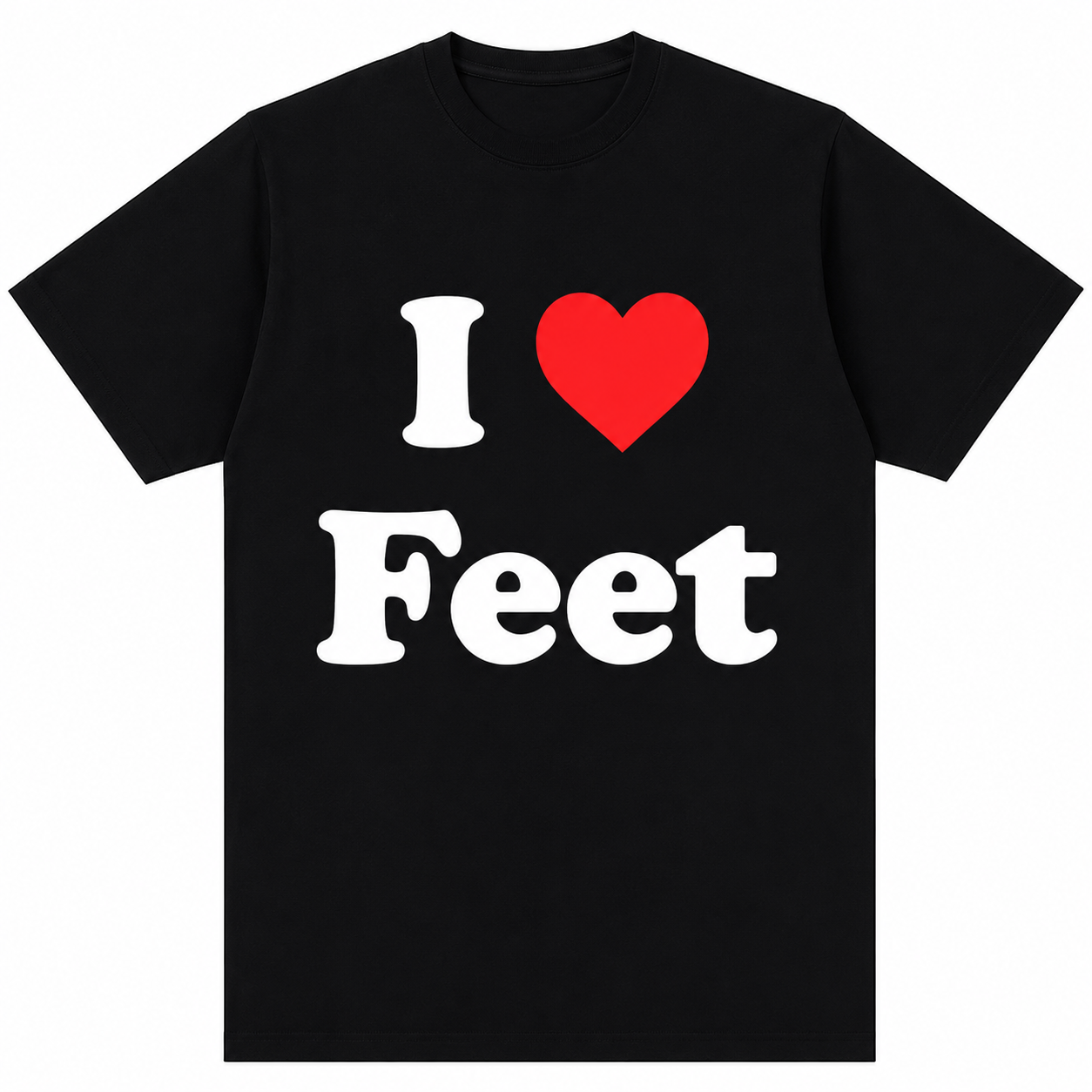 "I Love Feet" Tee