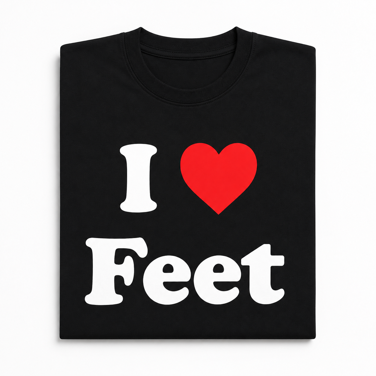 "I Love Feet" Tee