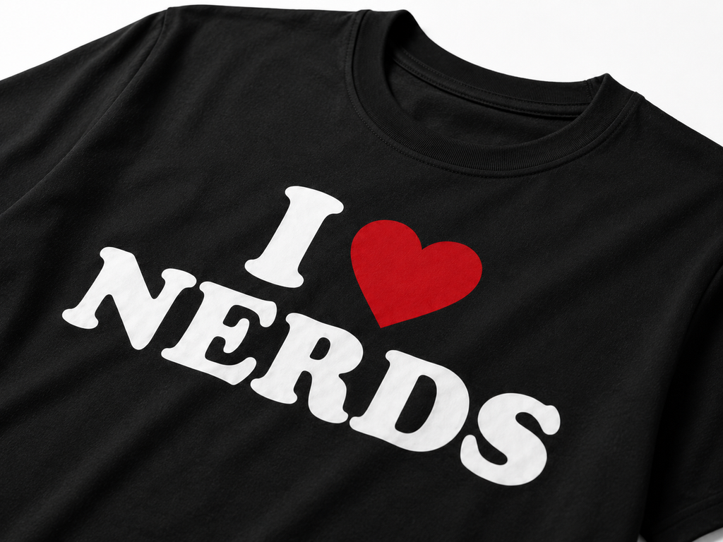 "I Love Nerds" Tee
