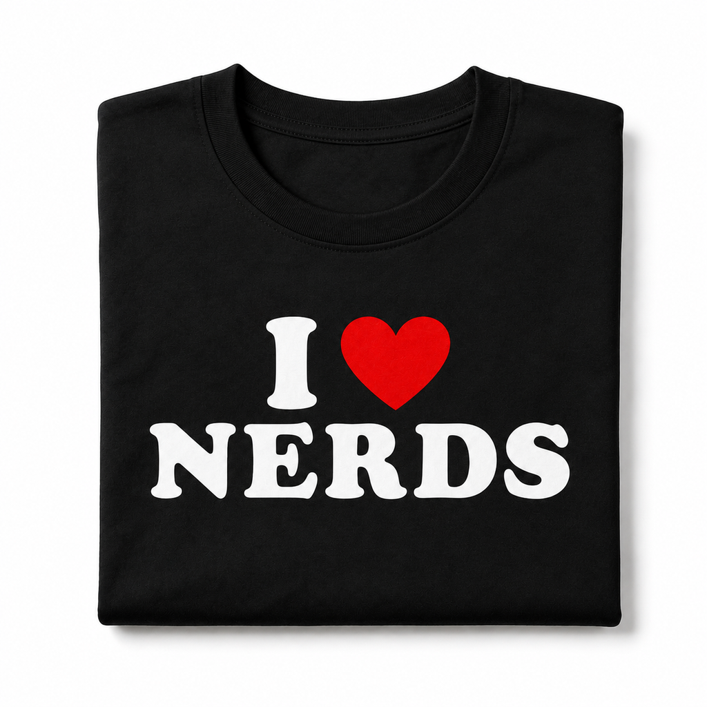 "I Love Nerds" Tee