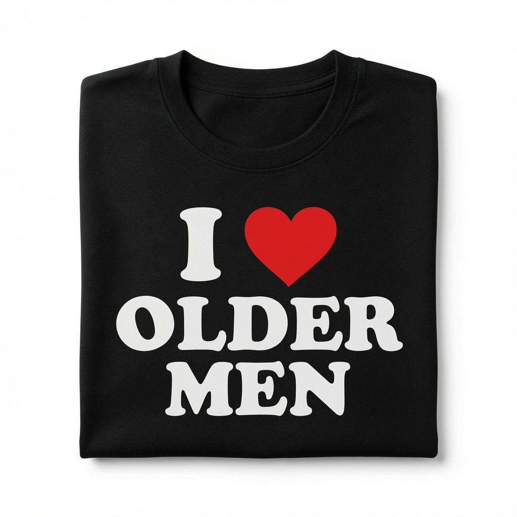 "I Love Older Men" Tee