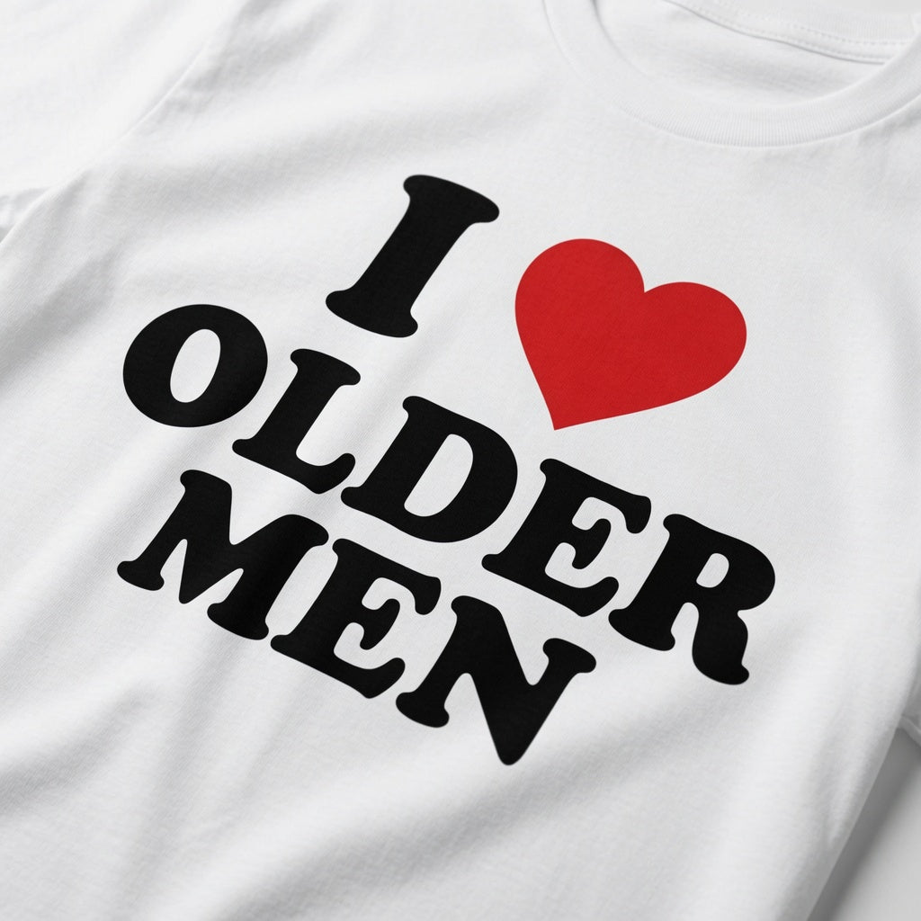 "I Love Older Men" Tee