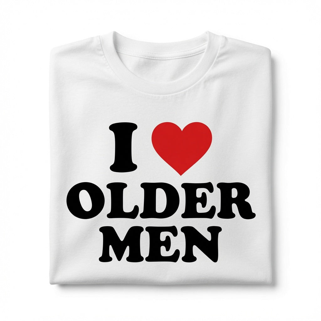 "I Love Older Men" Tee